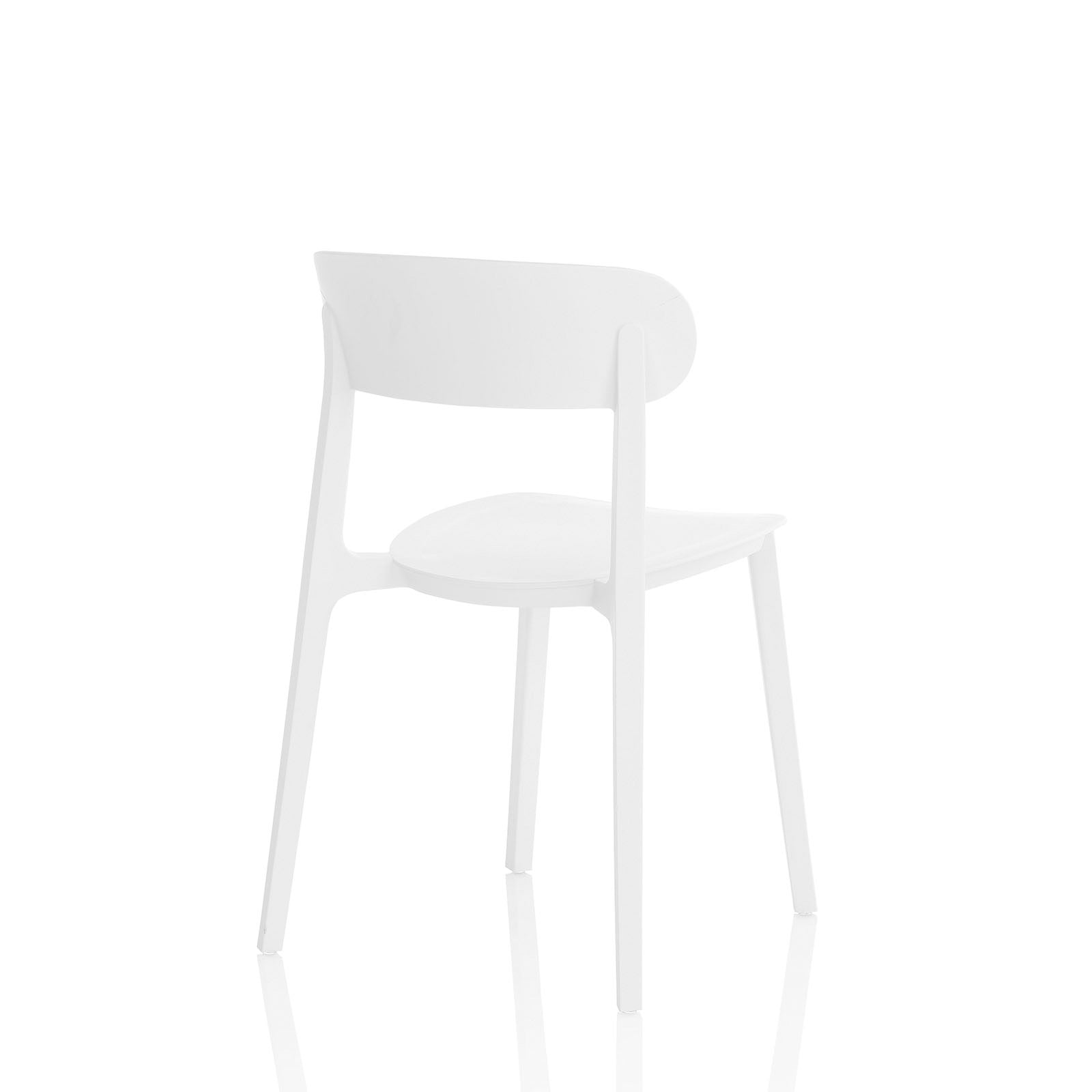 Conjunto de 4 sillas FRANCESCA para interior y exterior en polipropileno