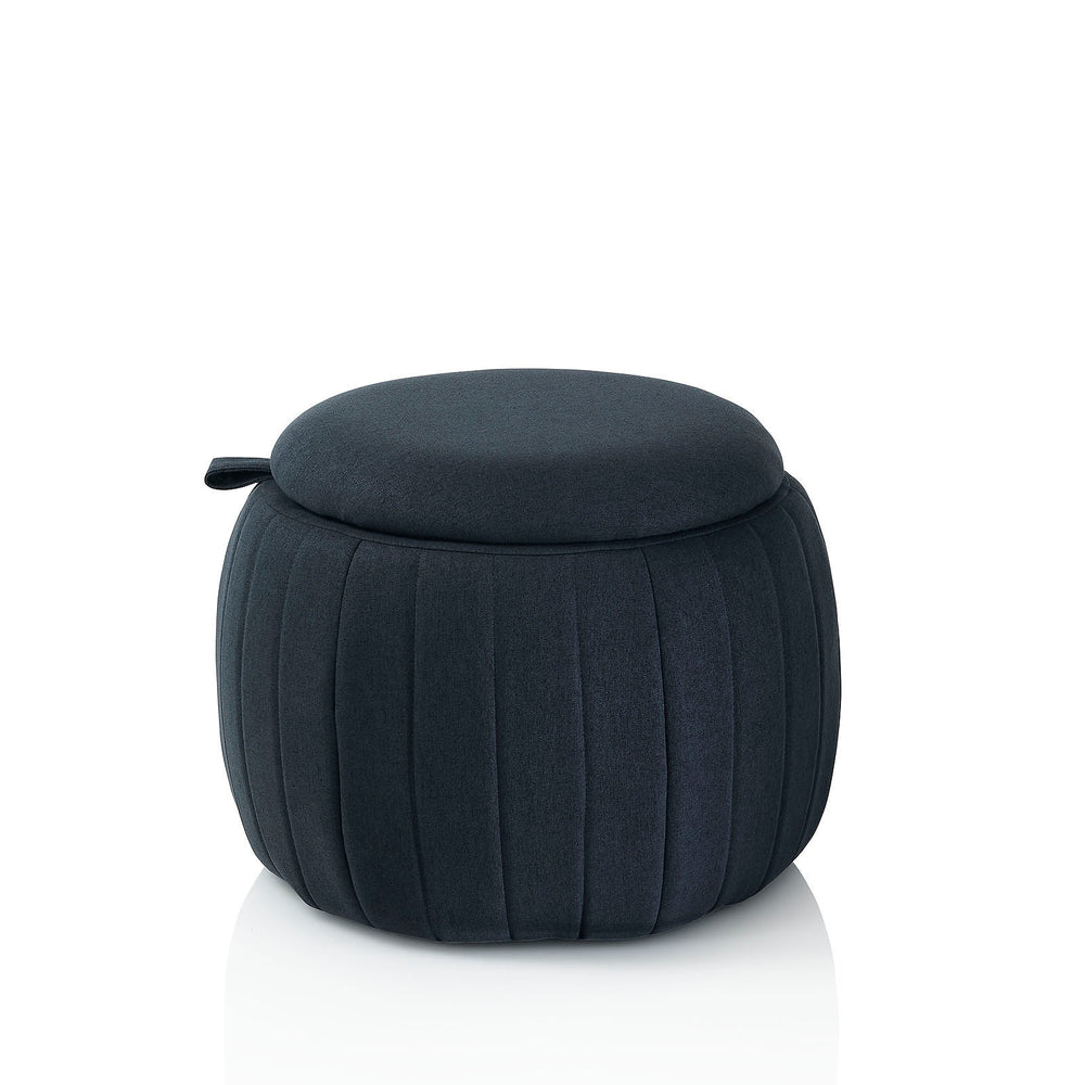 Pouf imbottito con contenitore HIDDEN