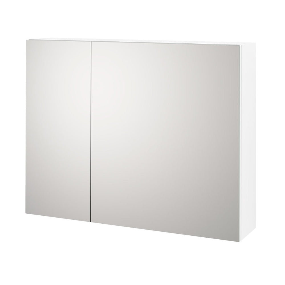 Mobile specchiato VANITY a due ante in vetro e metallo