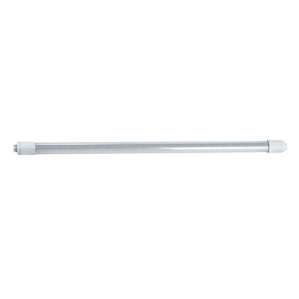 Barre LED sous meuble T8 en aluminium et polycarbonate blanc avec lumière naturelle 