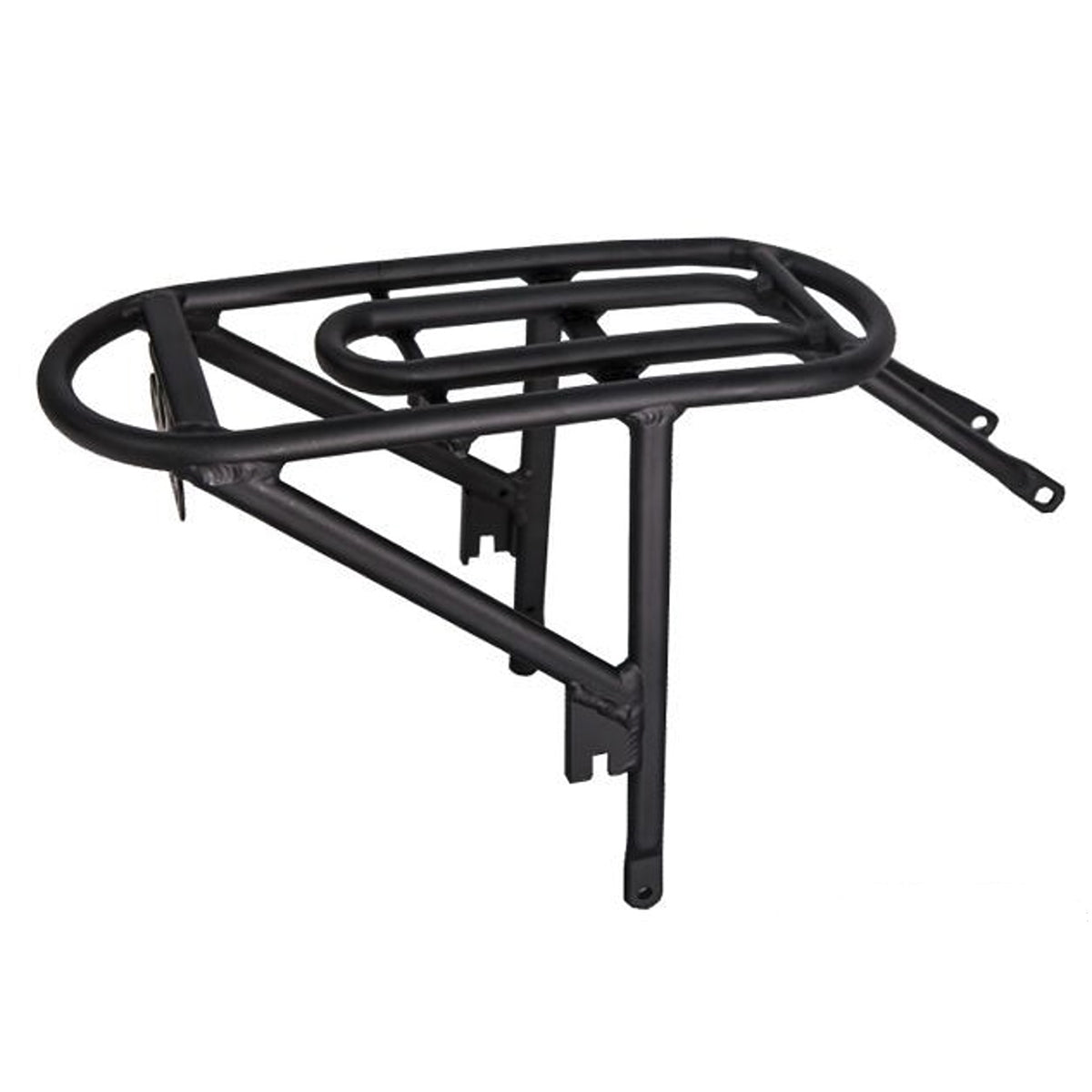 Black rear rack structure for Pedelec electric bicycle