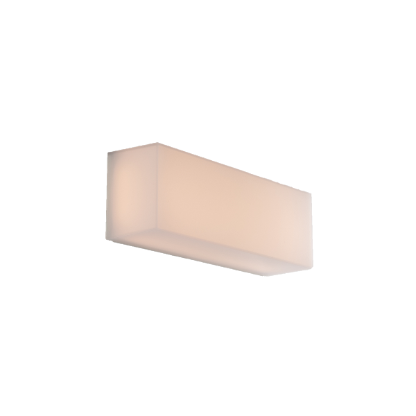 Plafoniera LED SMD Togo per esterni, dalla forma rettangolare con temperatura colore selezionabile